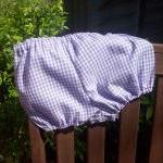 Baby girls purple gingham s..