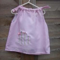 Baby/Toddler girls candy stripe dress 